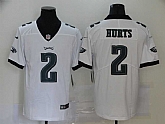 Nike Eagles 2 Jalen Hurts White 2020 NFL Draft First Round Pick Vapor Untouchable Limited Jersey,baseball caps,new era cap wholesale,wholesale hats